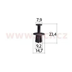 PLASTOVÝ NÝTEK (SADA 10 KS)