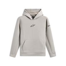 MIKINA INSIGHT HOODIE, ALPINESTARS (ŠEDÁ)
