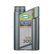 MOTOROVÝ OLEJ YACCO VX 300 15W50, 1 L