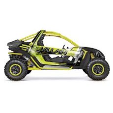 GRAPHIC STICKER KIT FOR SEGWAY VILLAIN SX10 GREEN NEON