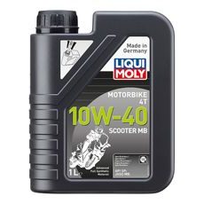LIQUI MOLY MOTORBIKE 4T 10W40 SCOOTER MB, SYNTETICKÝ MOTOROVÝ OLEJ 1 L