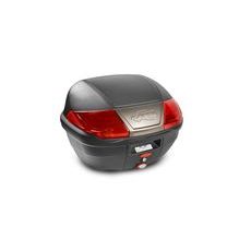 MONOLOCK TOPCASE - 40 L, KAPPA (ČIERNY, ČERVENÉ ODRAZKY, KOMPOZIT)