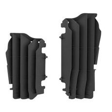 ŽALUZIE CHLADIČA KAWASAKI, RTECH (ČIERNE, PÁR)