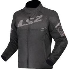LS2 APEX MAN JACKET BLACK DARK GREY
