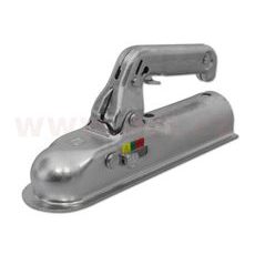 TAŽNÁ SPOJKA WINTERHOFF 8-A, NA TYČ PRŮMĚR 50 MM, 800 KG PRO NEBRŽDĚNÉ PŘÍVĚSY ORIGINÁL