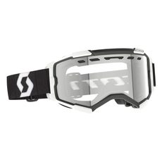 SCOTT BRÝLE FURY ENDURO BLACK/WHITE CLEAR S0