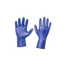 RUKAVICE NITRILOVÉ JEDNORÁZOVÉ, TENKÉ MODRÉ (100 KS)