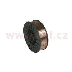 SVAŘOVACÍ DRÁT OCEL 0.8 MM, PLASTOVÁ CÍVKA 200 MM, 5 KG - ER70S-6 / G3SI1