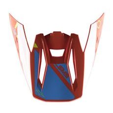 ŠILT PRE PRILBY S-M5 ACTION, ALPINESTARS (ORANŽOVÁ/ŽLUTÁ FLUO/MODRÁ, VERZIA ECE 22.05)