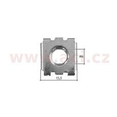 KOVOVÁ PŘÍCHYTKA S VNITŘNÍM ZÁVITEM (SADA 10 KS)