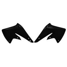 SPOJLERY CHLADIČA KAWASAKI, RTECH (ČIERNE, PÁR)