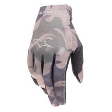 RUKAVICE RADAR, ALPINESTARS (ZELENÁ CAMO/HNĚDÁ) 2024