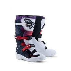 TOPÁNKY TECH 7 S, ALPINESTARS, DETSKÉ (TMAVO MODRÁ/BÍLÁ/ČERNÁ) 2027