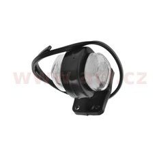 OBRYSOVÉ SVĚTLO ČERVENO-BÍLÉ LED S DRŽÁKEM 12/24V TRUCK L=P