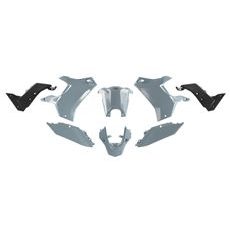 SADA PLASTOV YAMAHA TENERE, RTECH (ŠEDO-ČERNÁ, 5 DIELOV)