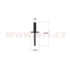 PLASTOVÝ NÝTEK (SADA 10 KS)