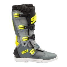 SIDI BOTY X POWER SC GREY/FLUO YELLOW