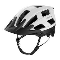 CYKLO PŘILBA S HEADSETEM M1 EVO, SENA (MATNÁ BÍLÁ)