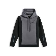 MIKINA IGNITE HOODIE, ALPINESTARS (ŠEDÁ/ČERNÁ)