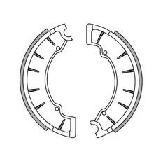 BRZDOVÉ OBLOŽENIE, NEWFREN (ŠTANDARDNÉ MATERIÁL) 2 KS V BALENIE