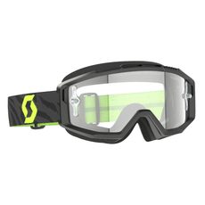 SCOTT BRÝLE SPLIT OTG ZEBRA BLACK/NEON YELLOW CLEAR WORKS