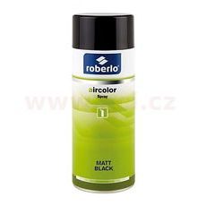 AIRCOLOR SPREJ BARVA (ČERNÁ MATNÁ) ROBERLO 400 ML