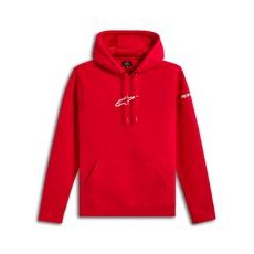 MIKINA FRONTAL HOODIE, ALPINESTARS (ČERVENÁ)