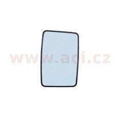 UNIVERZÁLNÍ OBDÉLNÍKOVÉ ZP. ZRCÁTKO 205X140 MM S UCHYCENÍM NA TYČ (D = 12 MM)