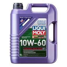 LIQUI MOLY SYNTHOIL, RACE TECH GT1 10W60,PLNE SYNTETICKÝ MOTOROVÝ OLEJ 5L
