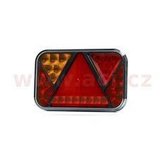 ZADNÍ SVĚTLO LED 200X130 MM, KABEL 1 M, L