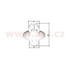 PLASTOVÁ PŘÍCHYTKA (SADA 5 KS)