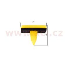 PLASTOVÁ PŘÍCHYTKA S VNITŘNÍM ZÁVITEM (SADA 10 KS)