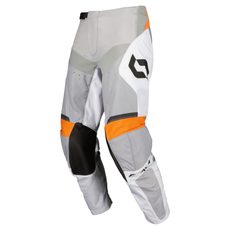 PANTS EVO RACE BRIGHT WHITE/SHOCKING ORANGE
