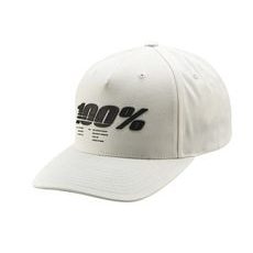 ŠILTOVKA 100% - STAUNCH SNAPBACK BÍLA (VEĽ. UNI)