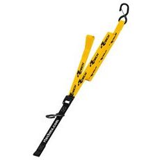 UPÍNACIA POPRUHY S RÝCHLOUPÍNACIE SPOJKOU (ŠÍRKA 38 MM / DĹŽKA 2 M / NOSNOSŤ 550 KG), RTECH (1 PÁR, ŽLTÝ)