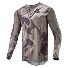 DRES RACER TACTICAL, ALPINESTARS (ZELENÁ CAMO/HNĚDÁ) 2024
