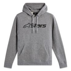 MIKINA BLAZE HOODIE 3, ALPINESTARS (ŠEDÁ/ČERNÁ)