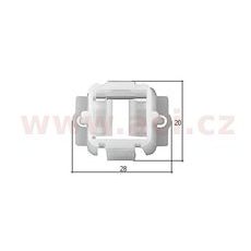 PLASTOVÁ PŘÍCHYTKA PŘ. SVĚTLA (SADA 10 KS)