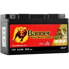 BATERIE AGM PLUS 12V, BGT7B-4, 6,5AH, 90A, BANNER BIKE BULL AGM PLUS 150X65X93
