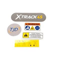 S-KIT, DECALS TJD XTRACK 4S - 1 TRACK