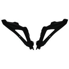 VRCHNÝ DIEL SPOJLEROV CHLADIČA HUSQVARNA, RTECH (ČIERNY, PÁR)