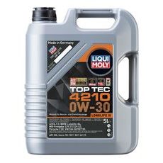 LIQUI MOLY TOP TEC 4210 0W-30, SYNTETICKÝ MOTOROVÝ OLEJ 5 L