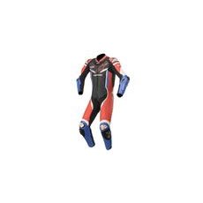 JEDNODIELNA KOMBINÉZA GP PRE 3 HONDA KOLEKCE, TECH-AIR KOMPATIBILNÝ, ALPINESTARS (ČERNÁ/ČERVENÁ/MODRÁ/BÍLÁ)