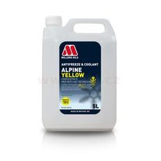 MILLERS OILS NEMRZNÚCA KVAPALINA DO CHLADIČOV - ŽLTÁ PREMIUM ANTIFREEZE ALPINE YELLOW 5L