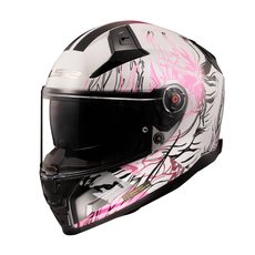 LS2 FF811 VECTOR II DARFLO GL.WHITE PINK-06