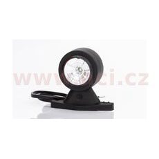 POZIČNÍ SVĚTLO LED (118X45 MM) KOMBINACE 2V1 S GUMOVÝM DRŽÁKEM, KABEL 0,5 M, L=P