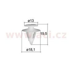 PLASTOVÁ PŘÍCHYTKA (SADA 10 KS)