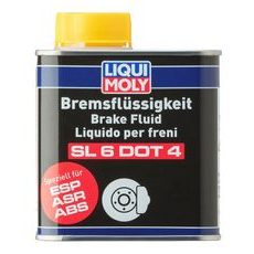 LIQUI MOLY BREMSFLRSSSIGKEIT SL 6 DOT4 - BRZDOVÁ KVAPALINA SL6 DOT4, 500 ML