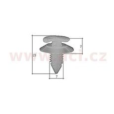 PLASTOVÁ PŘÍCHYTKA (SADA 10 KS)