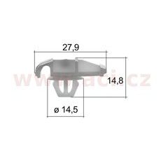 PLASTOVÁ PŘÍCHYTKA (SADA 10 KS)